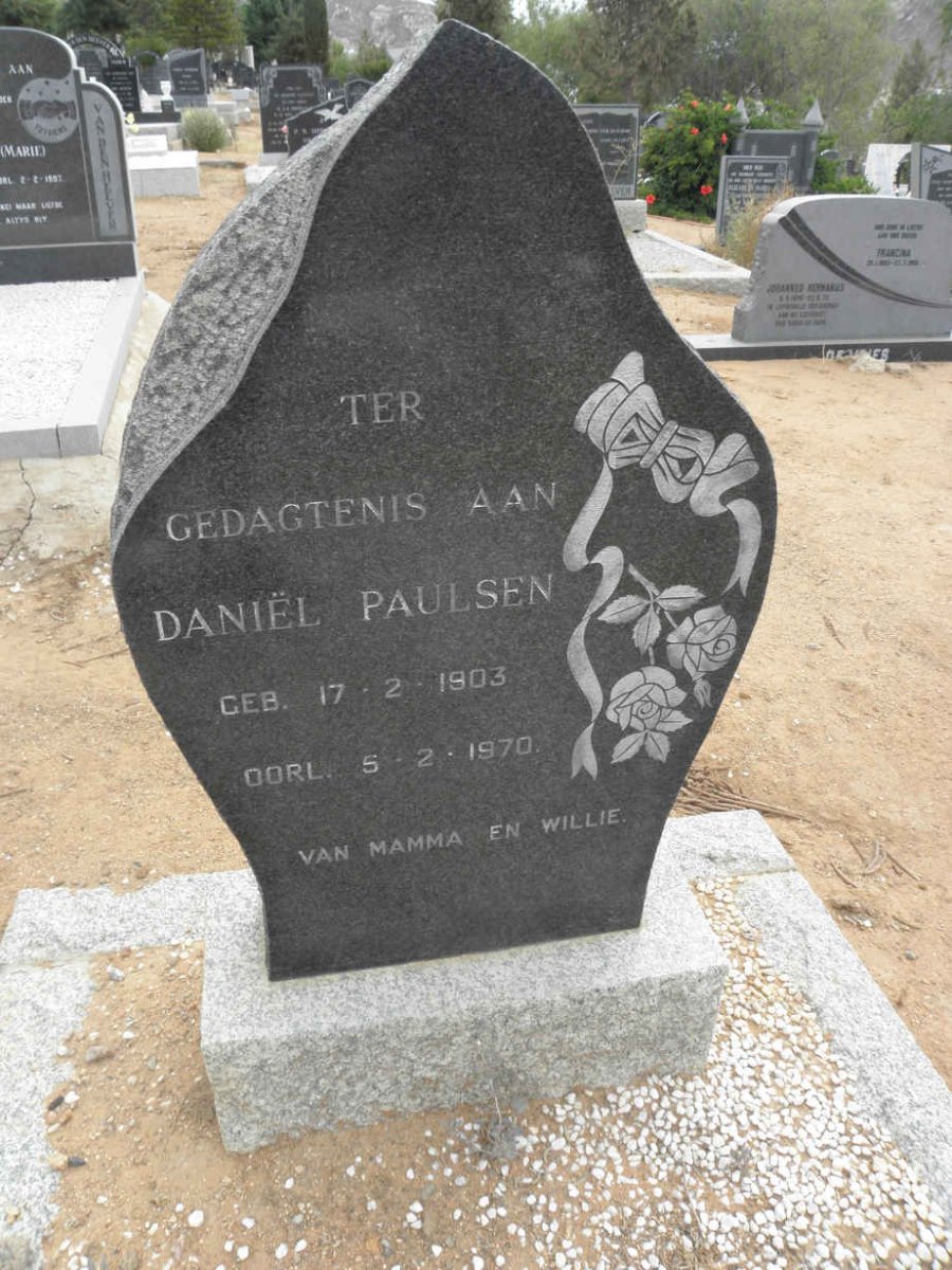 PAULSEN Daniel 1903-1970