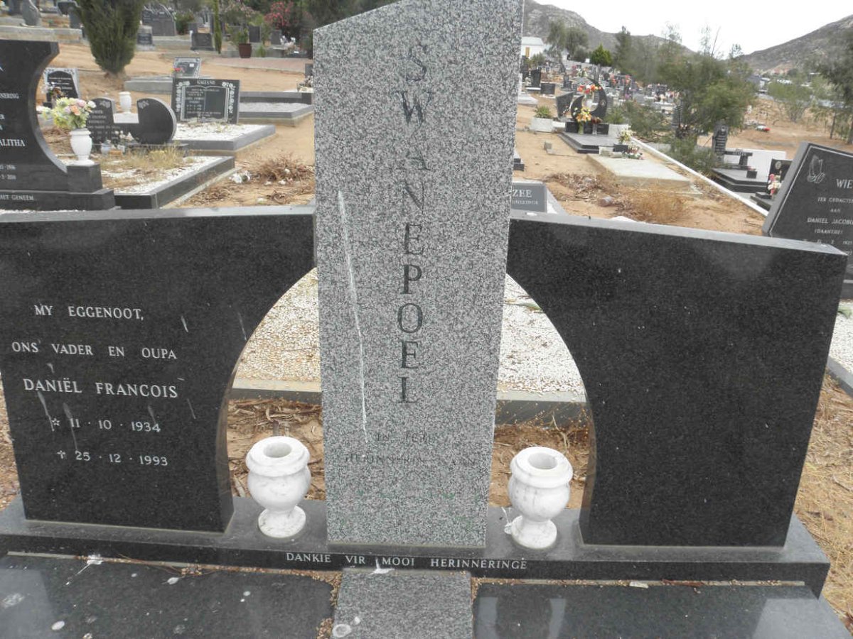 SWANEPOEL Daniel Francois 1934-1993