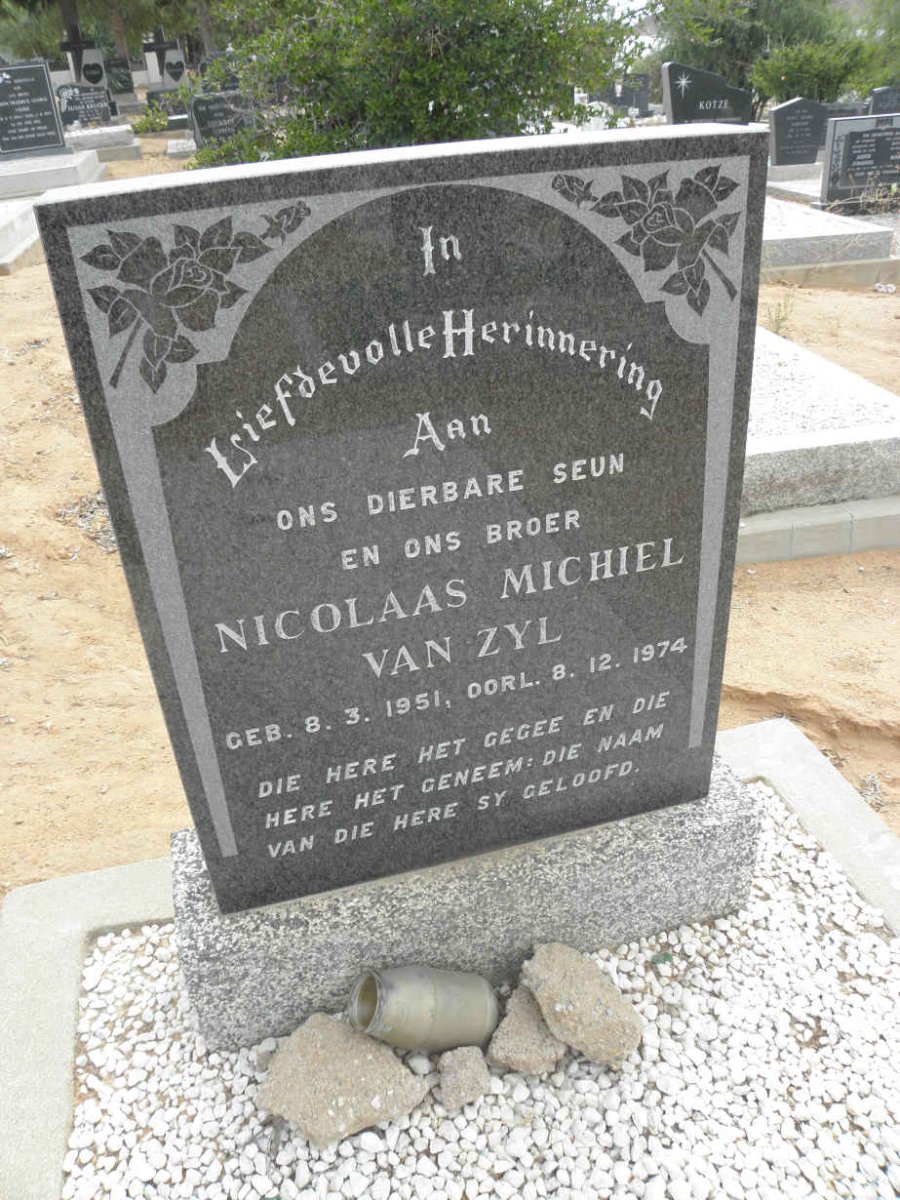 ZYL Nicolaas Michiel, van 1951-1974