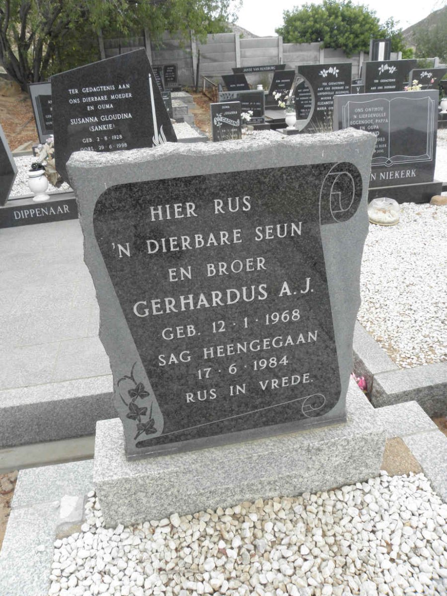 ? Gerhardus A.J. 1968-1984