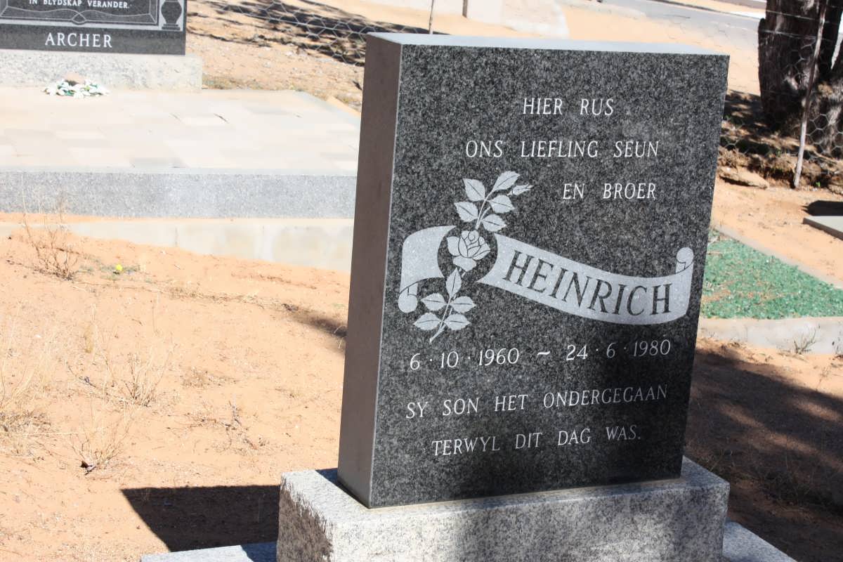 ? Heinrich 1960-1980