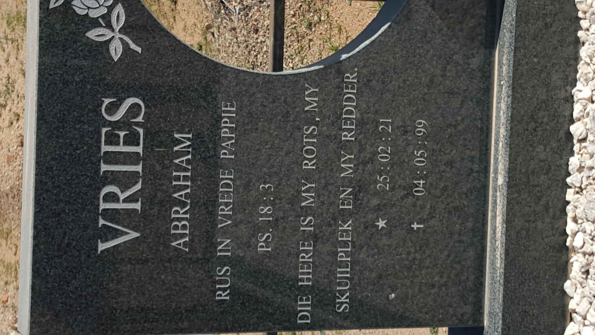 VRIES Abraham 1921-1999