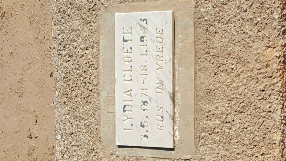 CLOETE Lydia 1871-1943