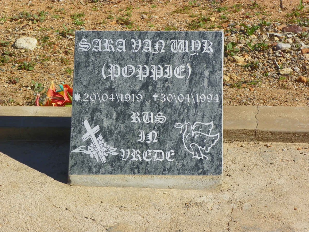 WYK Sara, van 1919-1994