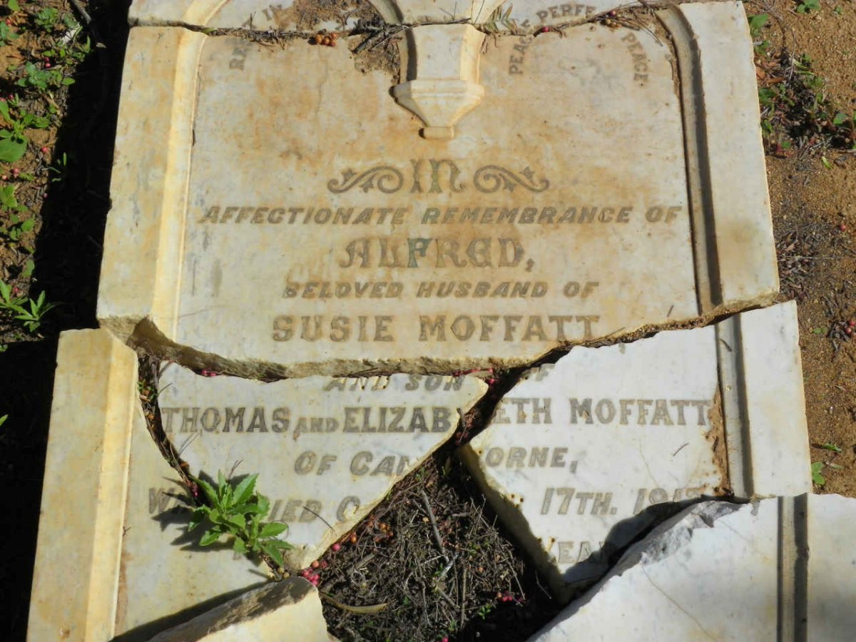 MOFFATT Alfred -1913