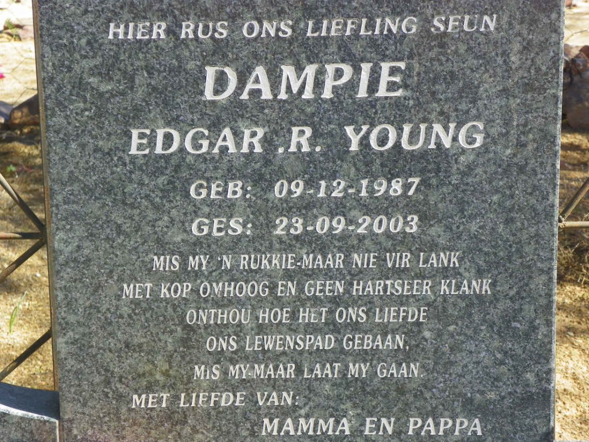 YOUNG Edgar R. 1987-2003