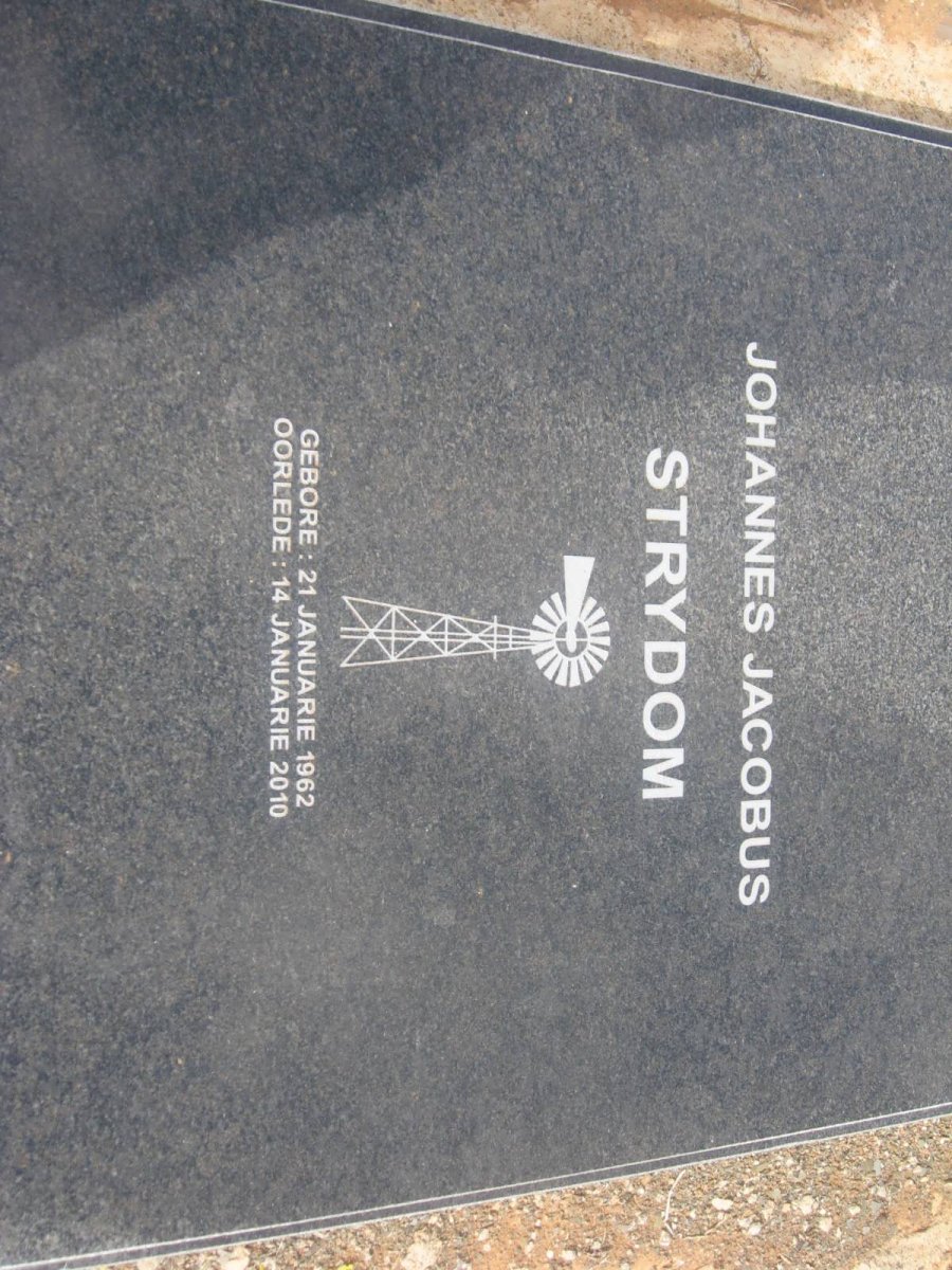 STRYDOM Johannes Jacobus 1962-2010