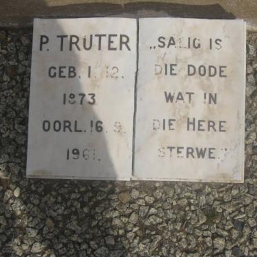 TRUTER P. 1873-1961