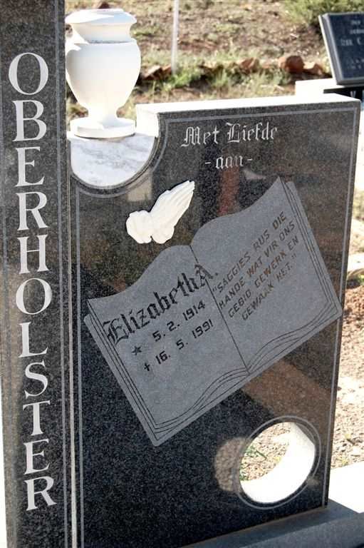 OBERHOLSTER Elizabeth A. 1914-1991