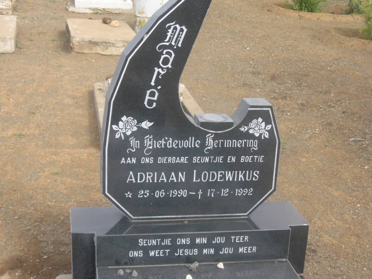 MARE Adriaan Lodewikus 1990-1992