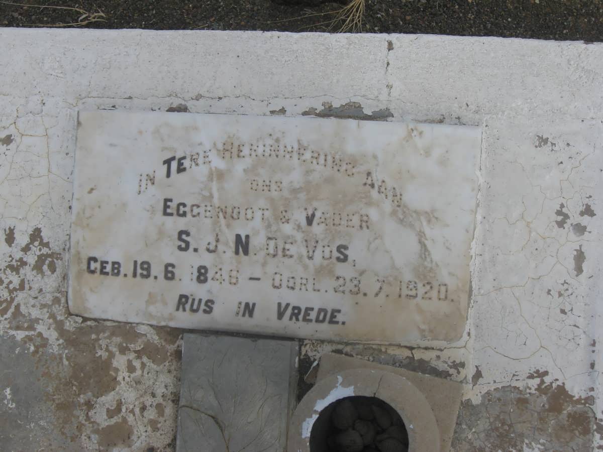 VOS S.J.N., de 1846-1920