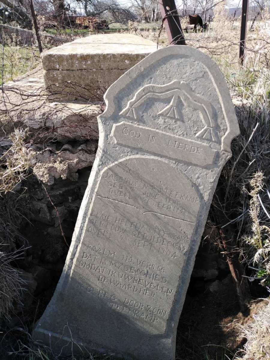 STEENKAMP Jacobus N.P. 1840-1896 &amp; Elsje Helena LOUW 1842-1904