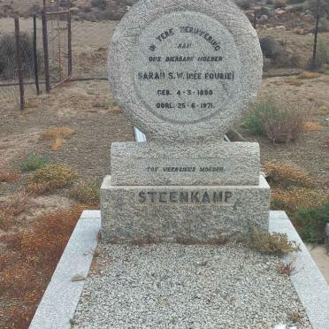 Northern Cape, SUTHERLAND district, Brandwacht 46, Boesmanskop, farm cemetery