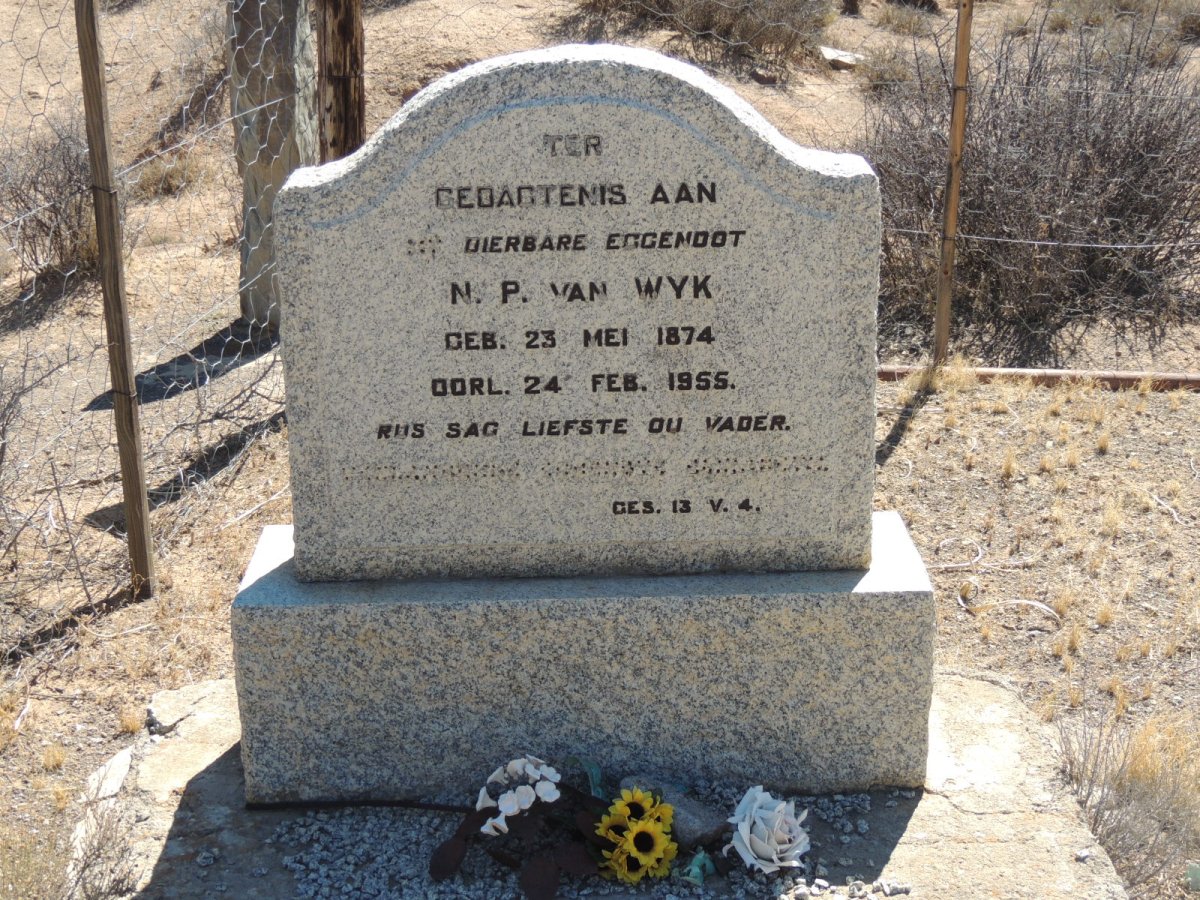 WYK N.P., van 1874-1955