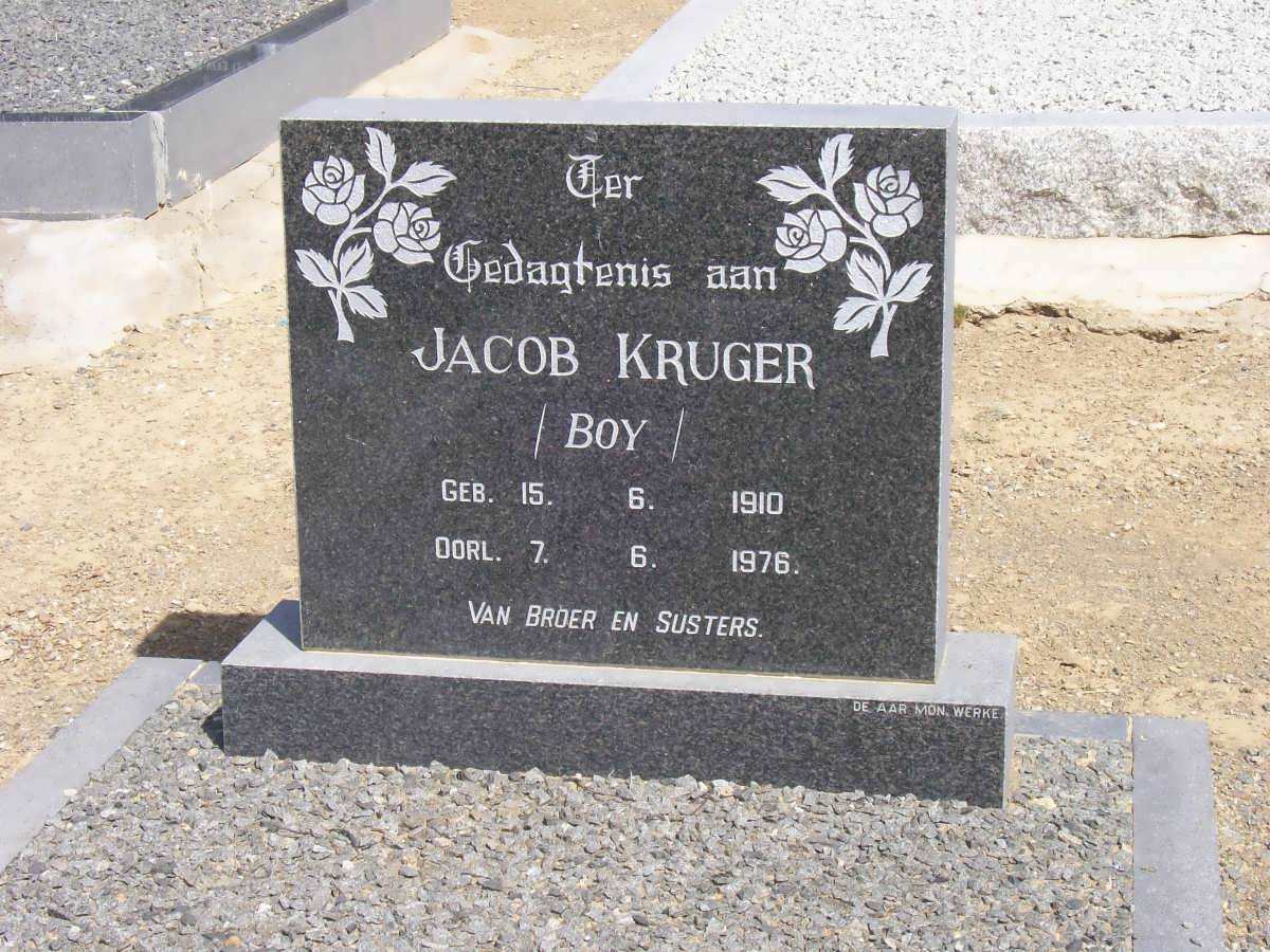 KRUGER Jacob 1910-1976