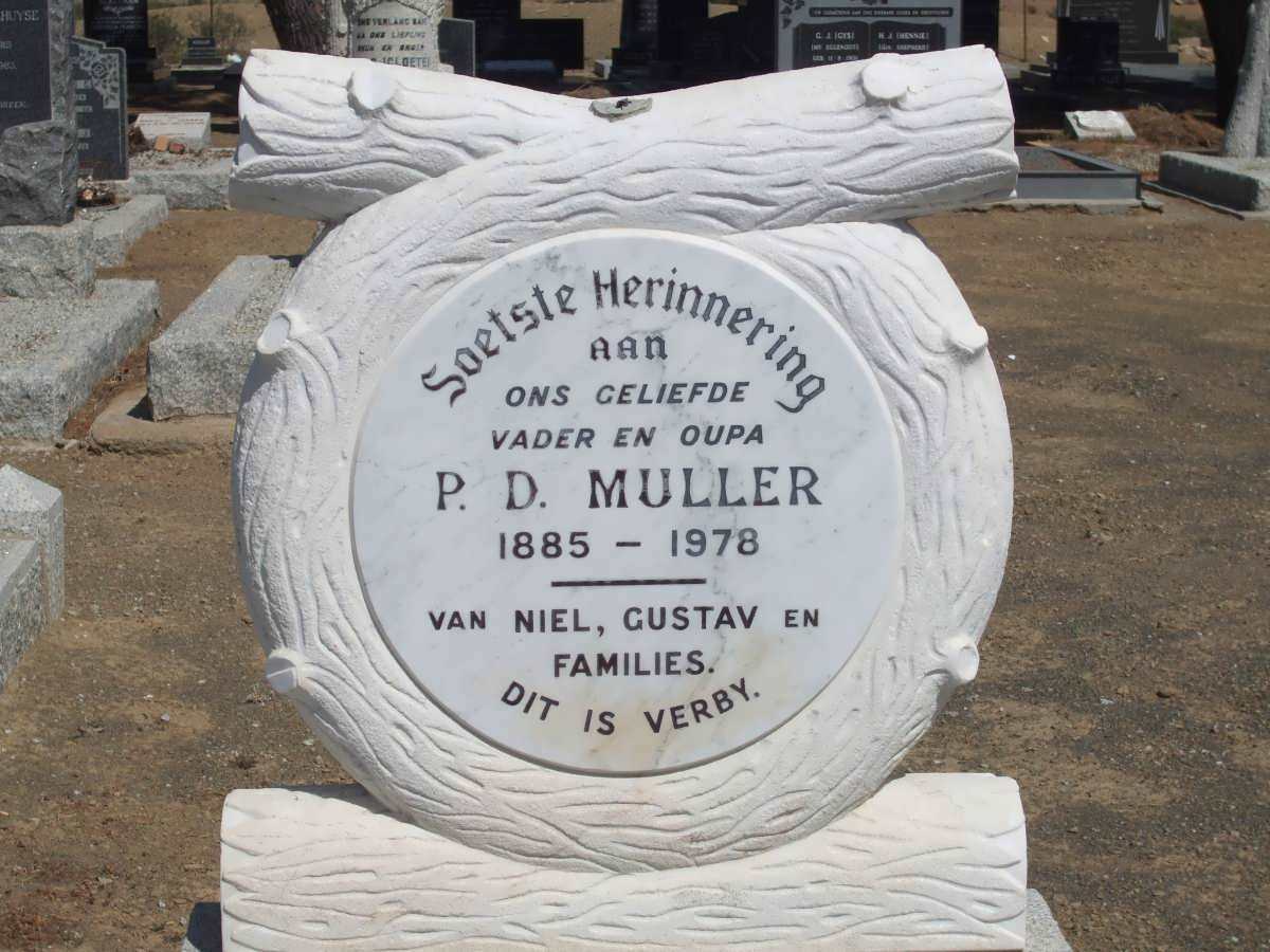MULLER P.D. 1885-1978