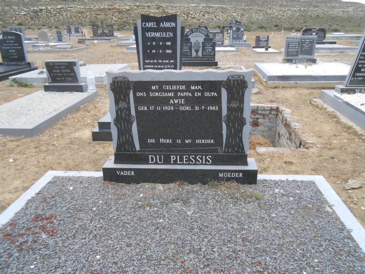PLESSIS Awie, du 1928-1983