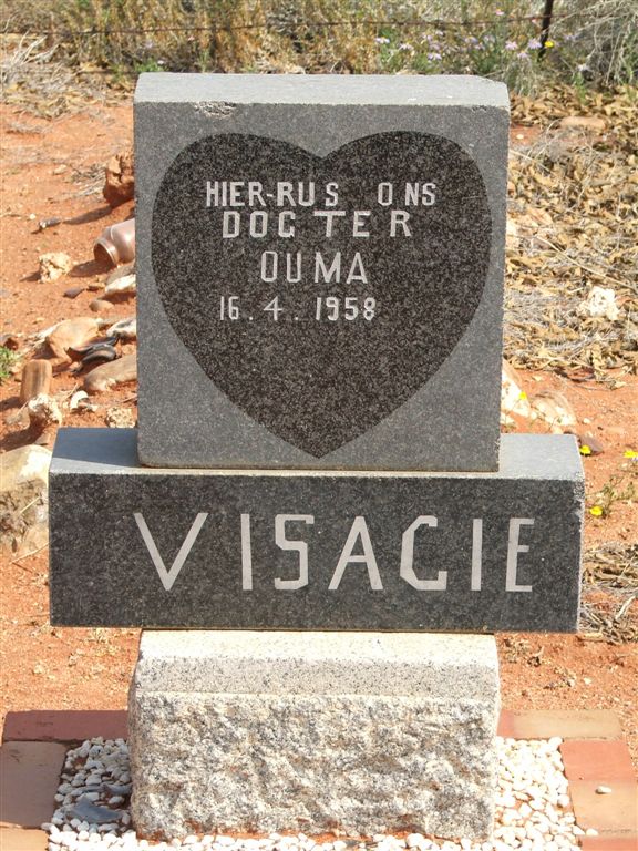 VISAGIE Ouma -1958