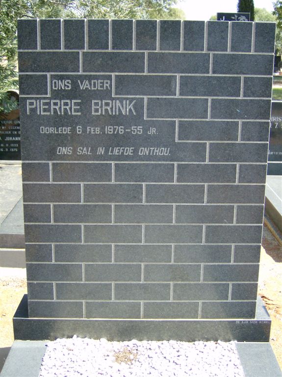 BRINK Pierre - 1976