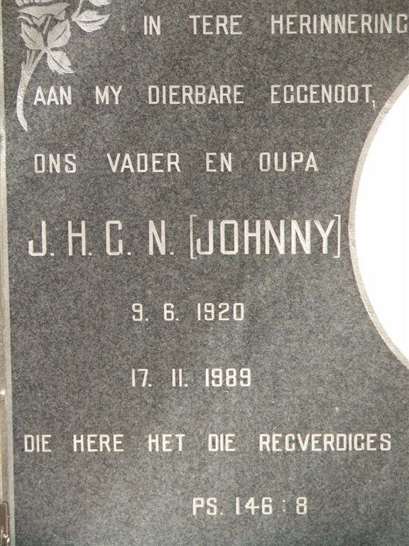 BLAAUW J.H.G.N. 1920-1989