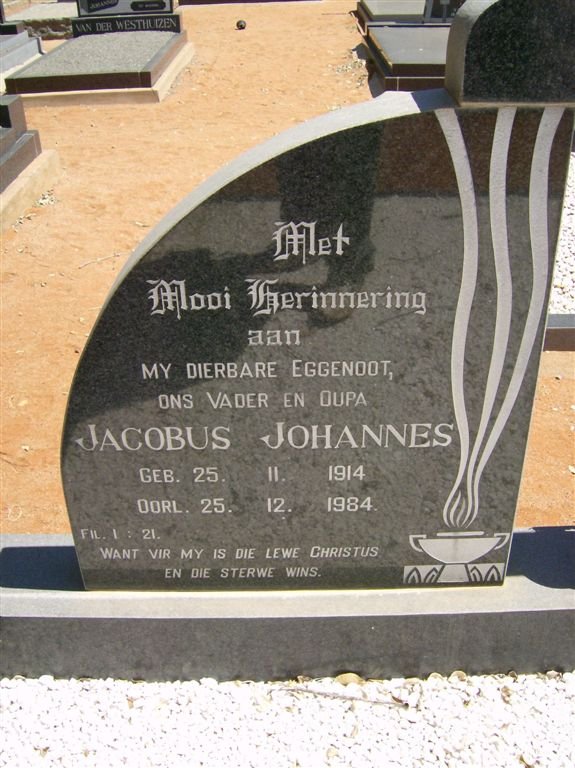 BRITS Jacobus Johannes 1914-1984