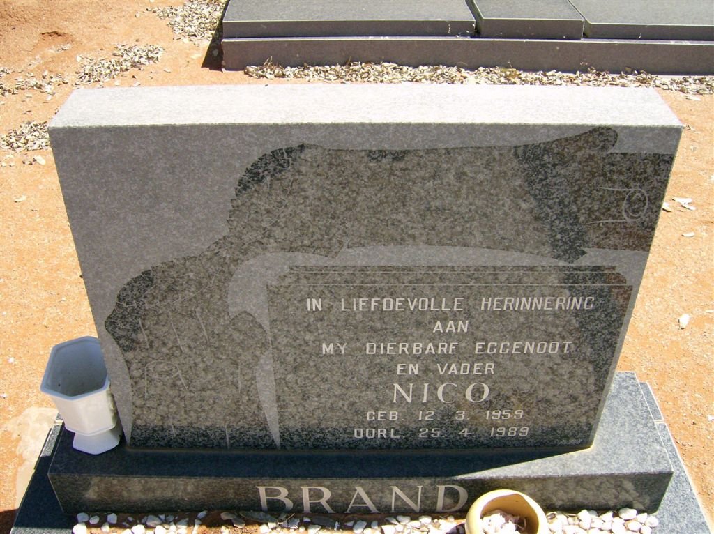BRAND Nico 1959-1989