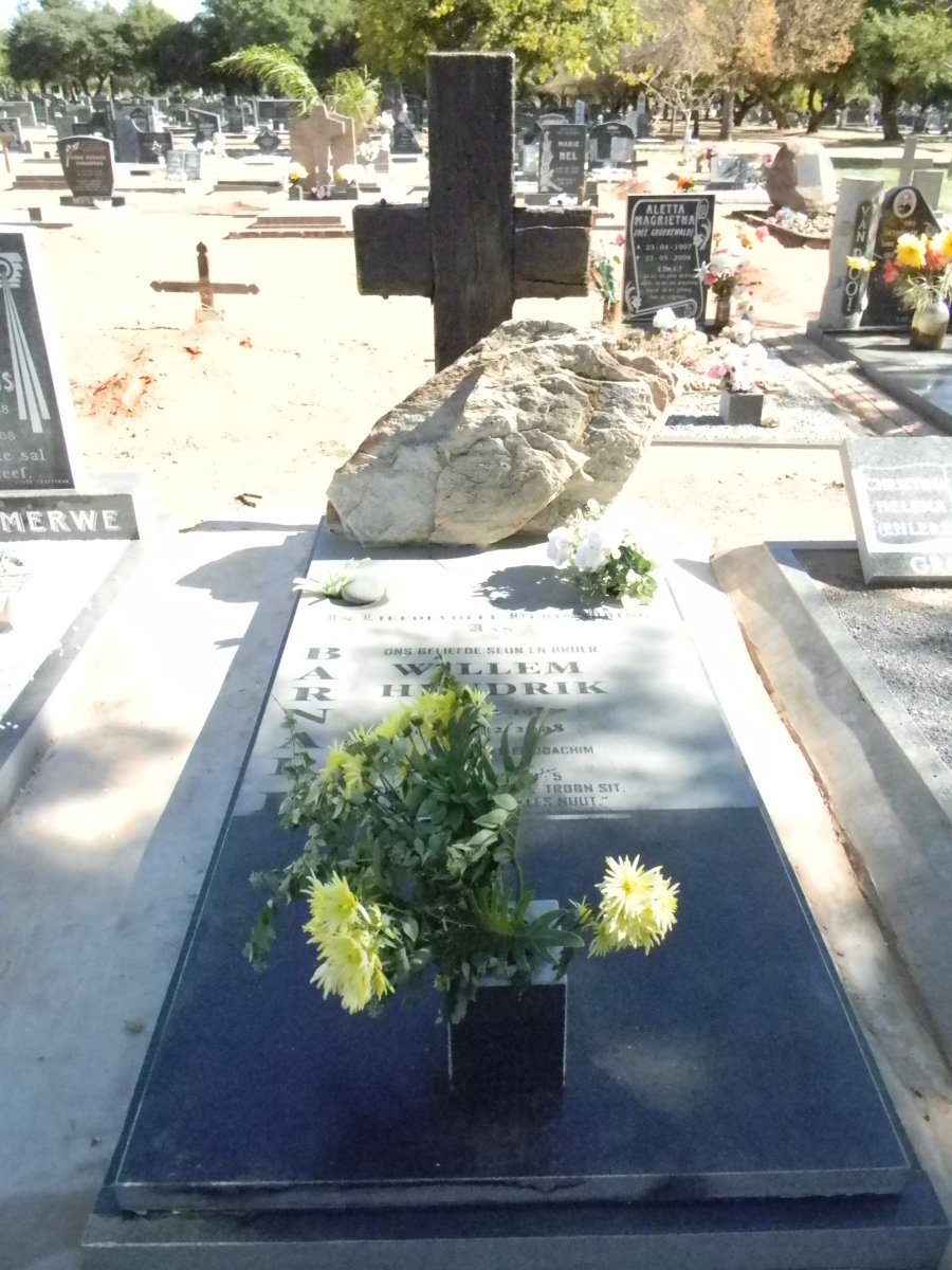 BARNARD Willem Hendrik 1985-2008