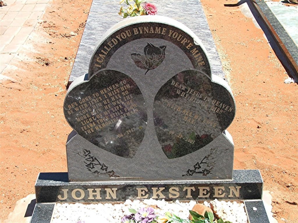 EKSTEEN John 1947-2003