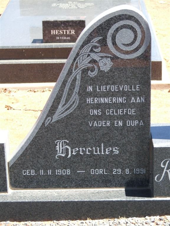 ENGELBRECHT Hercules 1908-1991