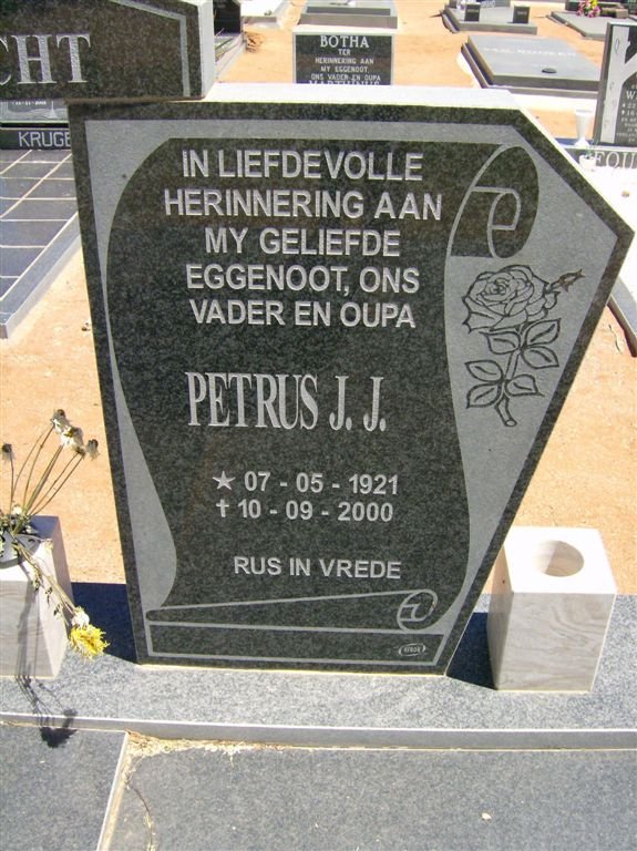 ENGELBRECHT Petrus J.J. 1921-2000
