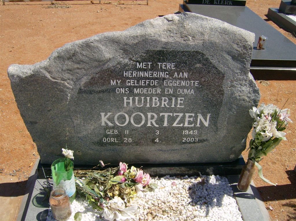 KOORTZEN Huibrie 1949-2003