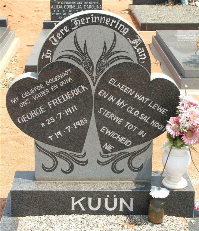 KUÜN George Frederick 1911-1983