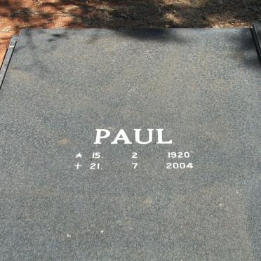 MERWE Paul, van der 1920-2004