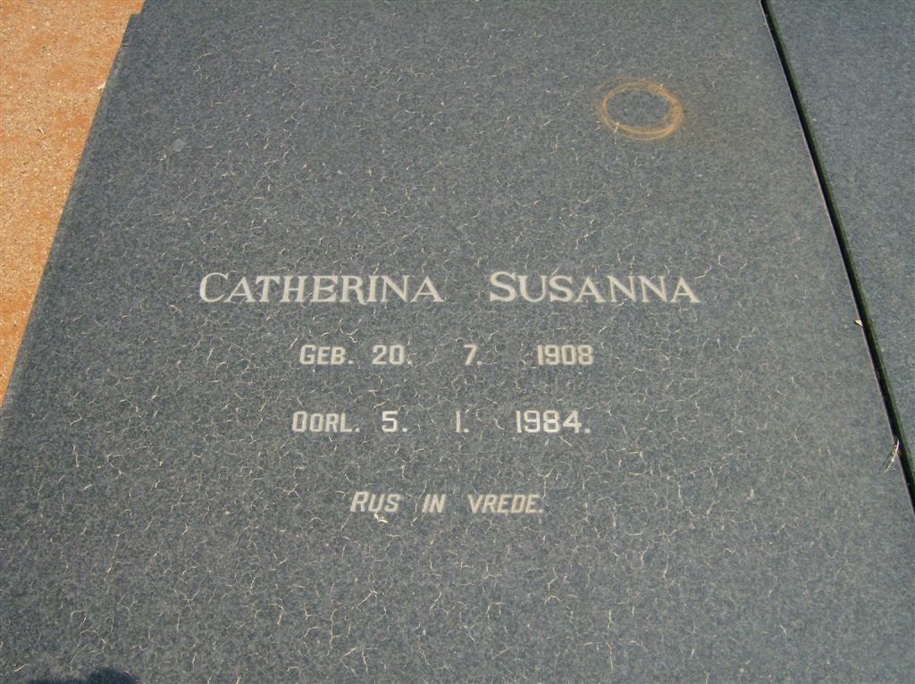 MÖLLER Catherina Susanna 1908-1984