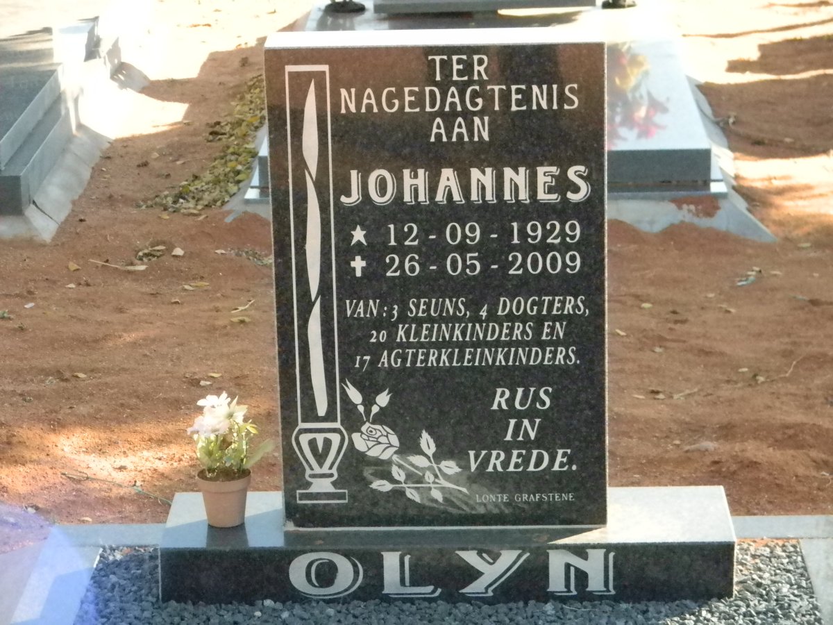 OLYN Johannes 1929-2009