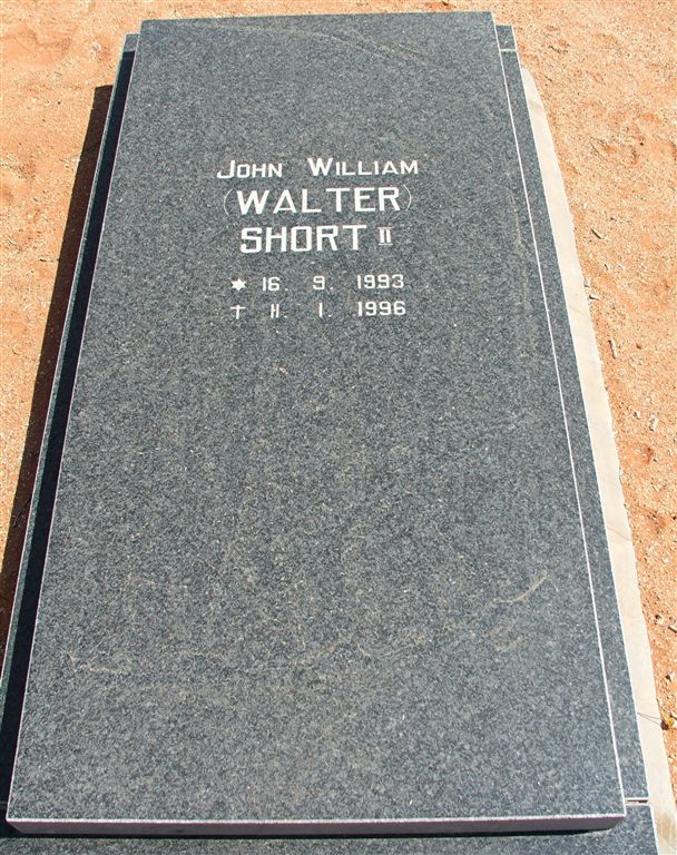 SHORT John William 1993-1996