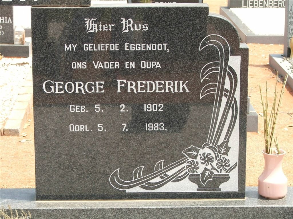 THERON George Frederik 1902-1983