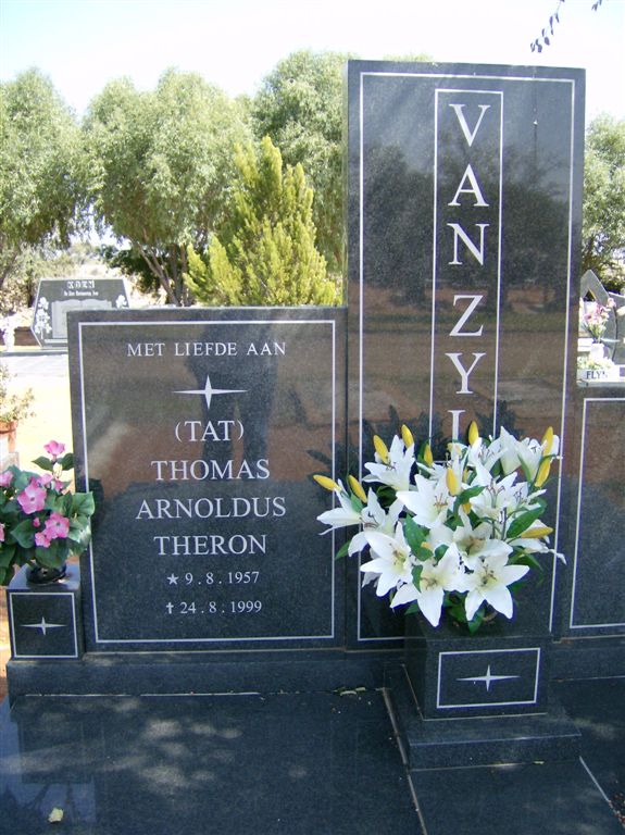 ZYL Thomas Arnoldus Theron, van 1957-1999