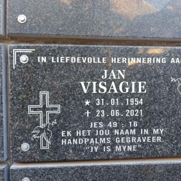 VISAGIE Jan 1954-2021