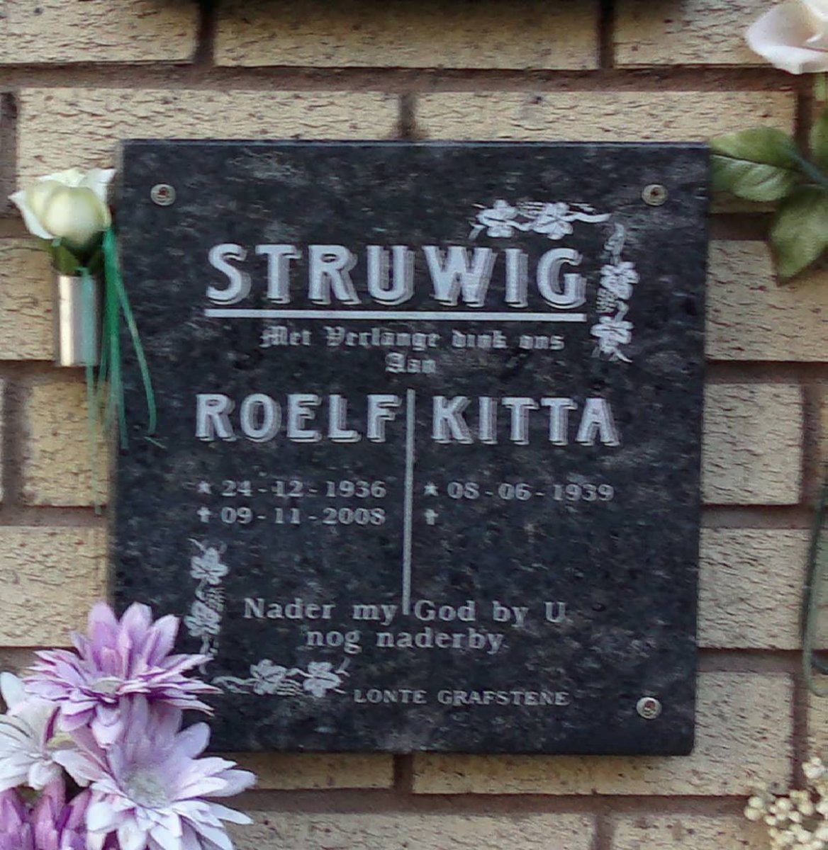 STRUWIG Roelf 1936-2008 &amp; Kitta 1939-