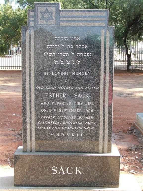 SACK Esther -1956