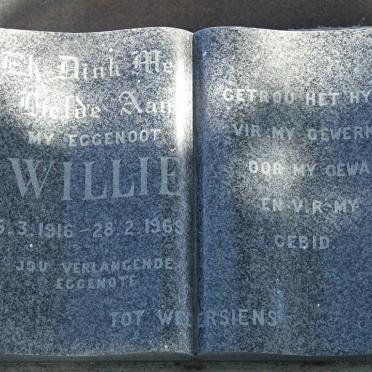 PLESSIS Willie, du 1916-1969