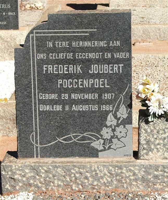 POGGENPOEL Frederik Joubert 1907-1966