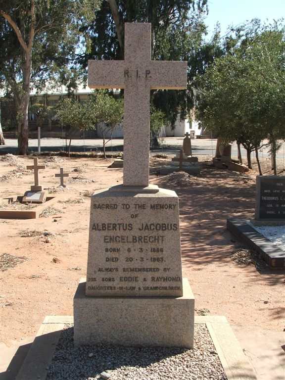 ENGELBRECHT Albertus Jacobus 1886-1963