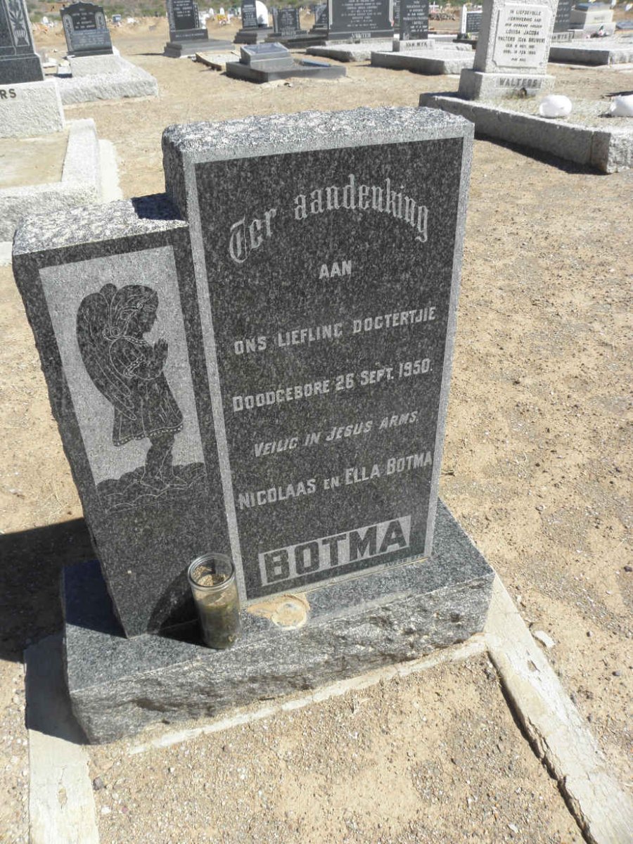 BOTMA Dogtertjie 1950