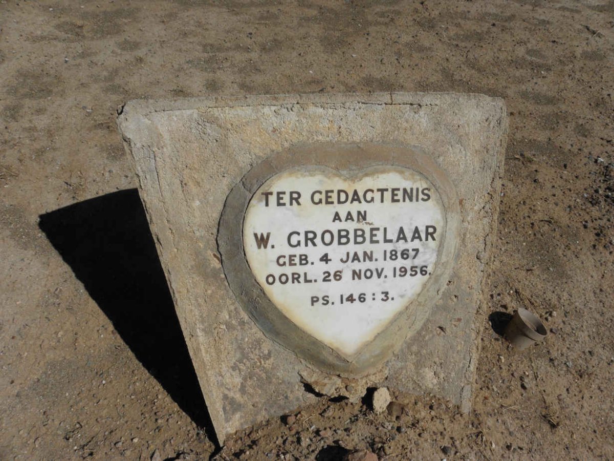 GROBBELAAR W. 1867-1956