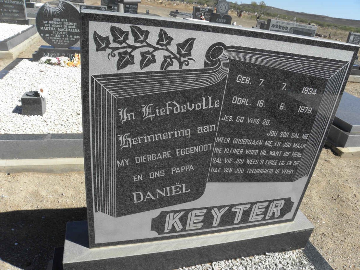 KEYTER Daniel 1934-1979