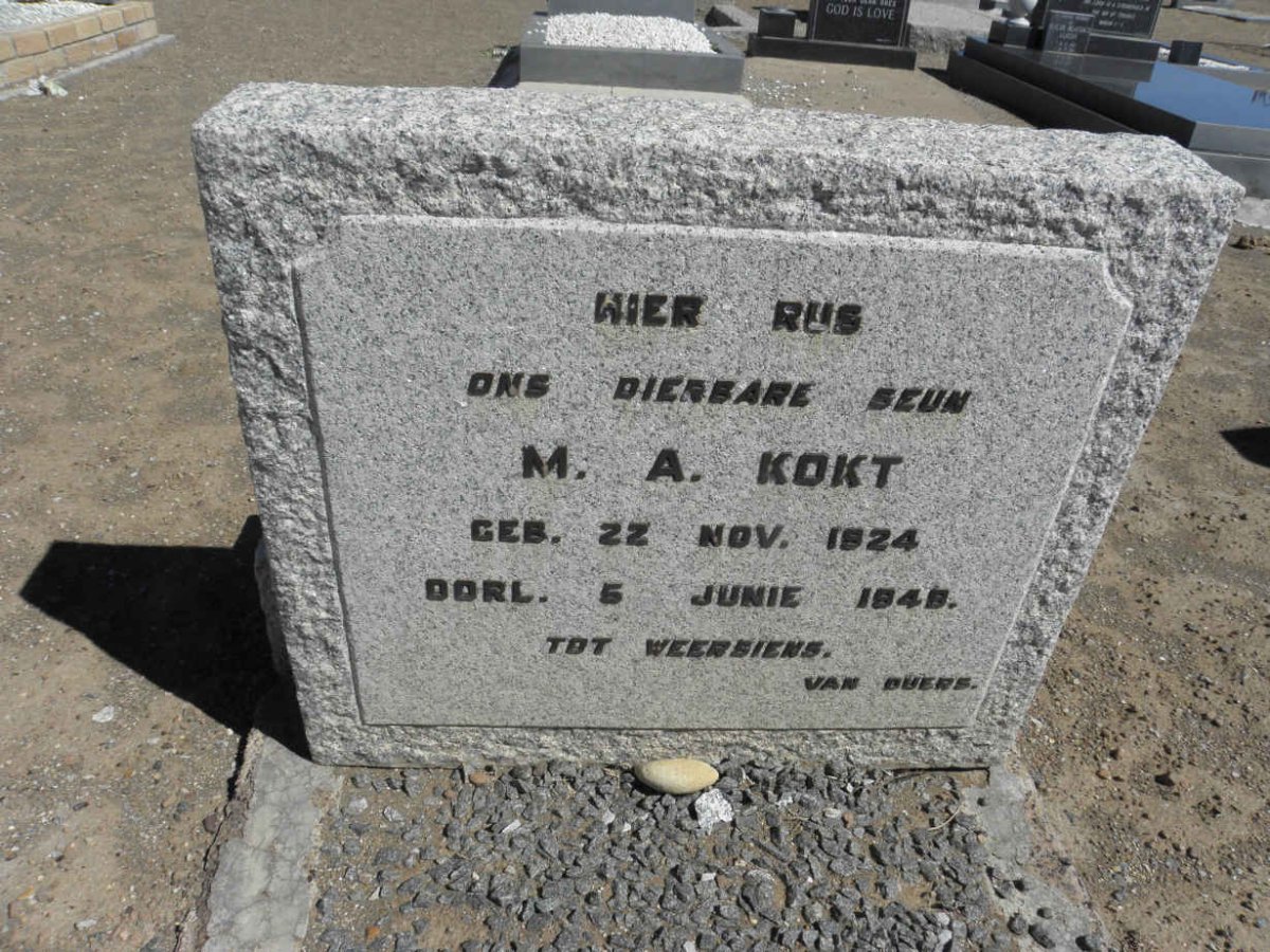 KOKT M.A, 1924-1948