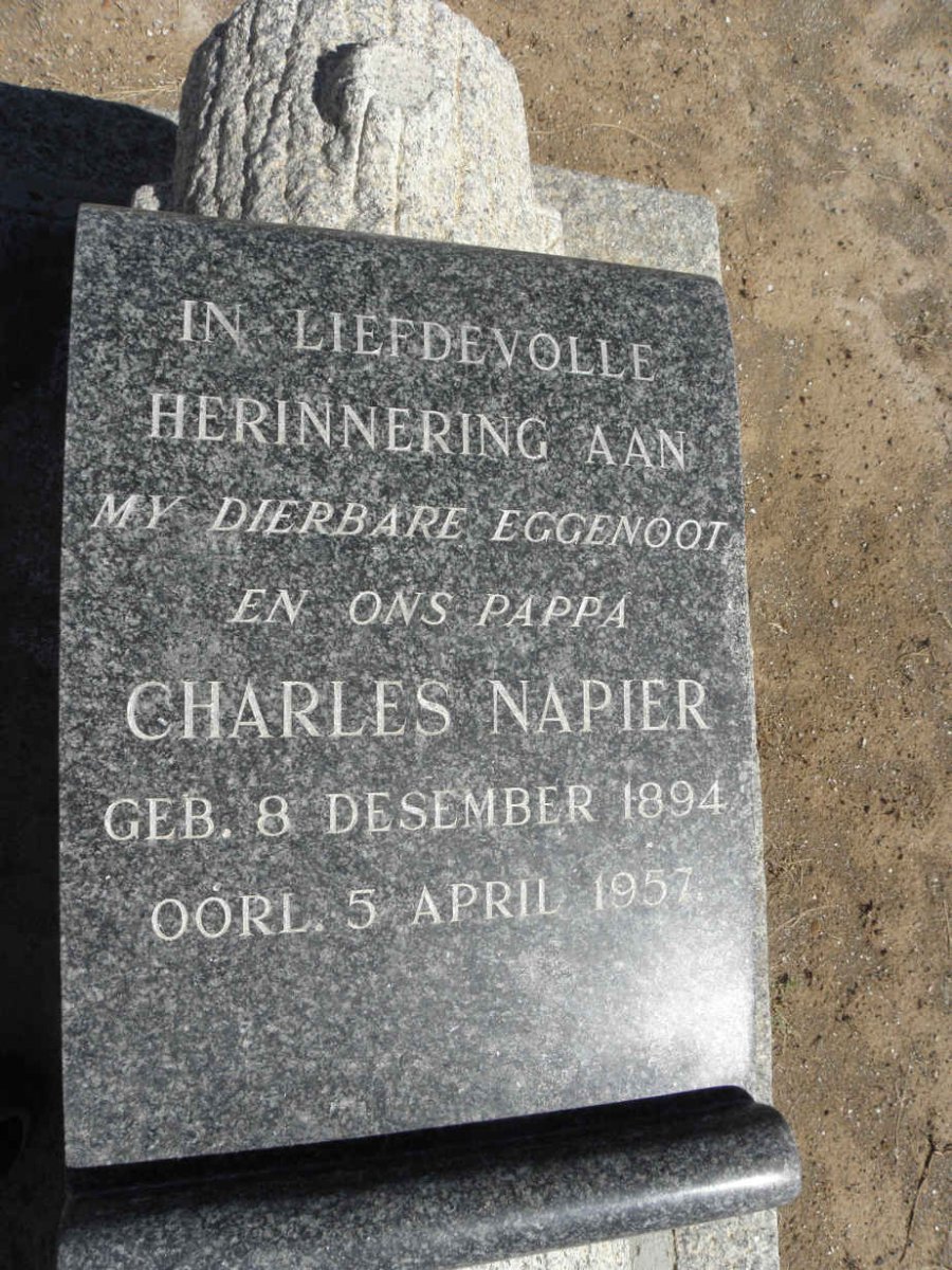 NAPIER Charles 1894-1957