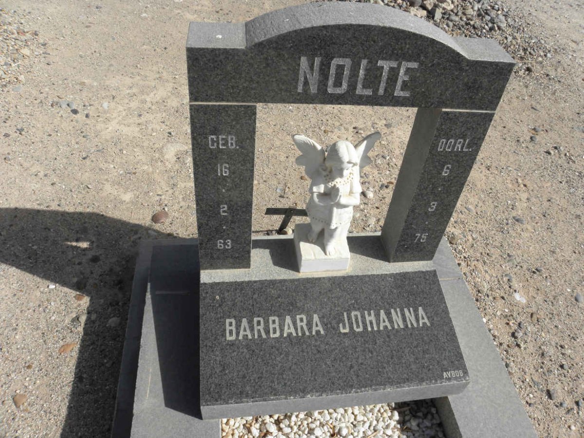 NOLTE Barbara Johanna 1963-1975